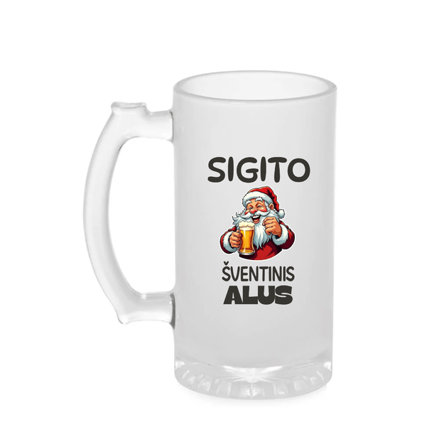 Bokalas SIGITO ŠVENTINIS ALUS (SU NORIMU VARDU)