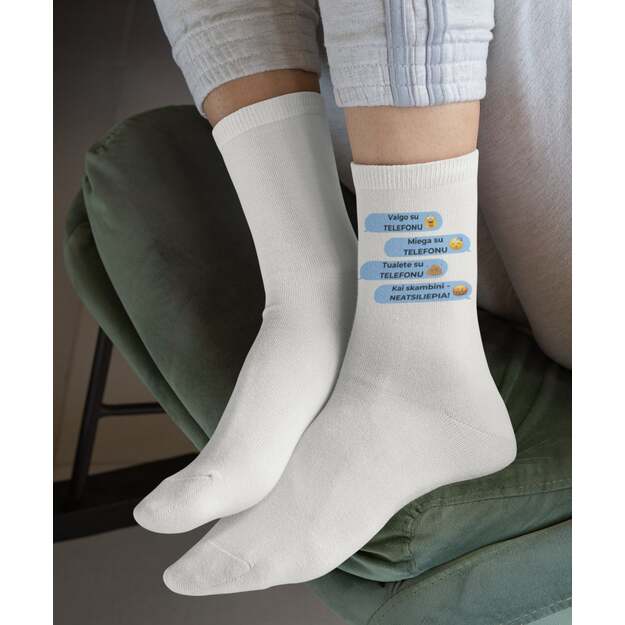 Kojinės SU TELEFONU