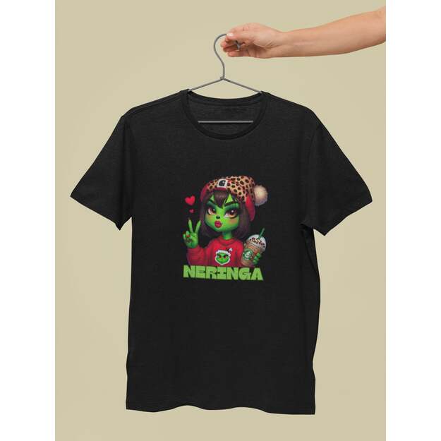 UNISEX marškinėliai KALĖDOS (SU NORIMU VARDU)