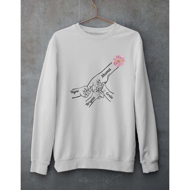 Džemperis MAMA su vaikų vardais (VAIKŲ SKAIČIUS IKI 10)