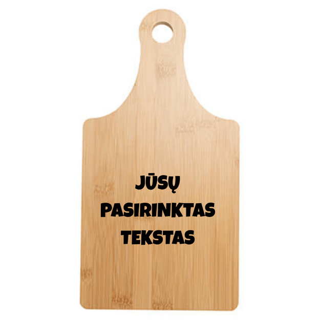 Pjaustymo lentelė SU JŪSŲ NORIMU TEKSTU