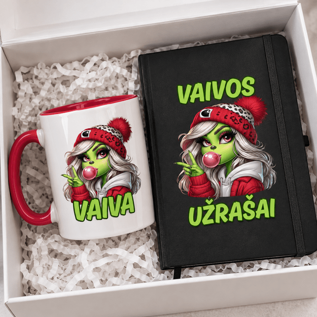 Dovanų rinkinys MERGYČKA su norimu vardu