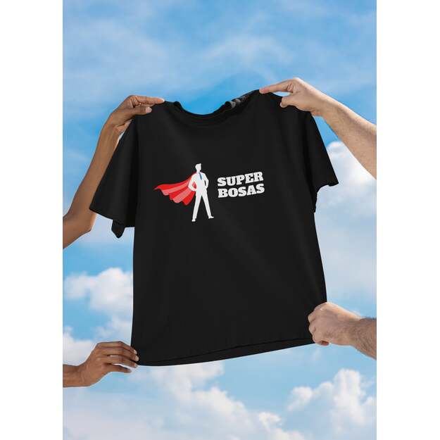 unisex marškinėliai SUPER BOSAS