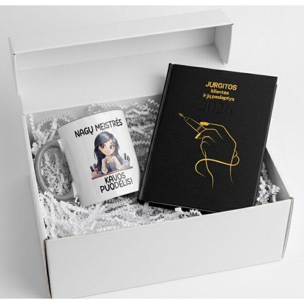 Dovanų rinkinys NAGŲ MEISTRĖ (PROFESIJĄ GALIMA RINKTIS IR KITĄ)