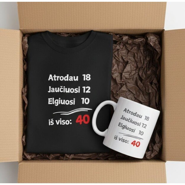 Dovanų rinkinys ATRODAU, JAUČIUOSI, ELGIUOSI (SU NORIMU AMŽIUM)