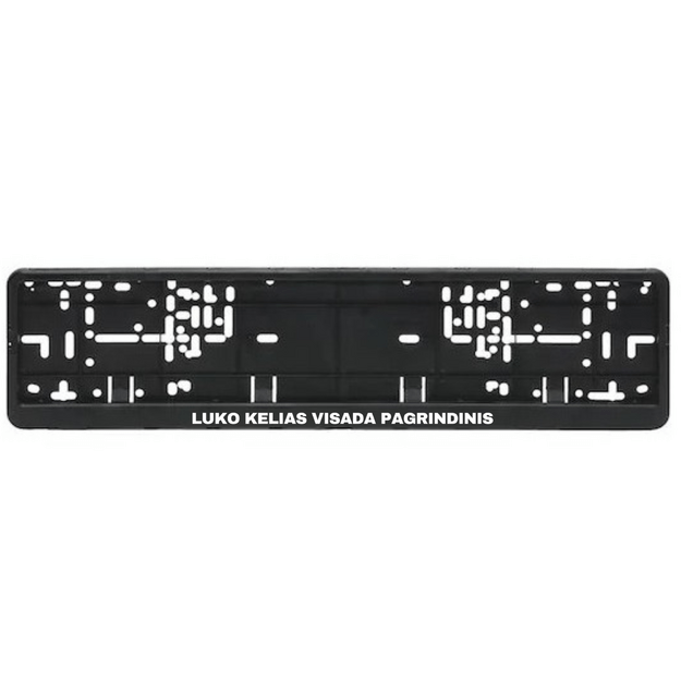 Automobilio numerių rėmelis su užrašu KELIAS VISADA PAGRINDINIS (SU NORIMU VARDU)