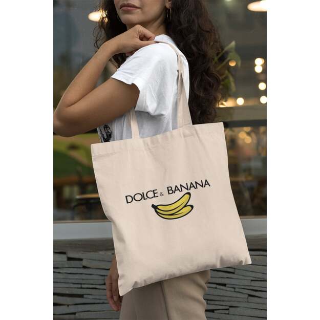 Medžiaginis krepšys DOLCE AND BANANA