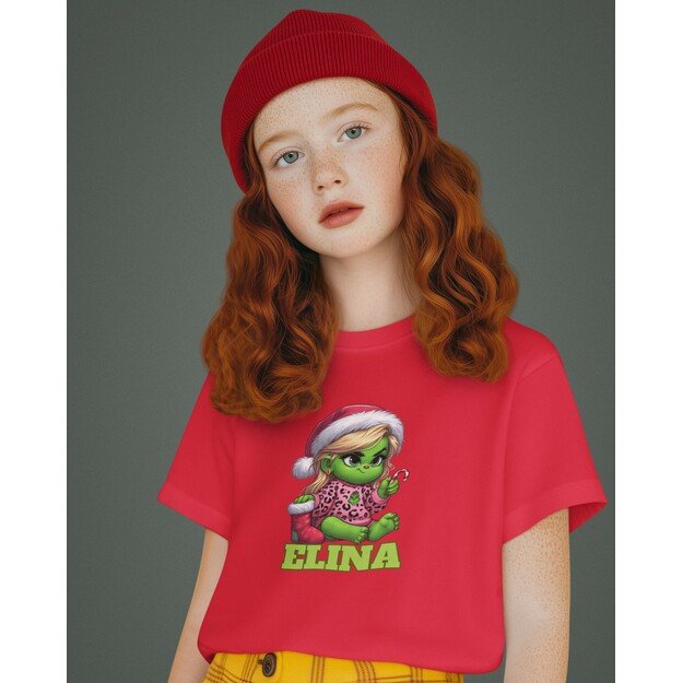  Vaikiški marškinėliai KALĖDOS (SU NORIMU VARDU)