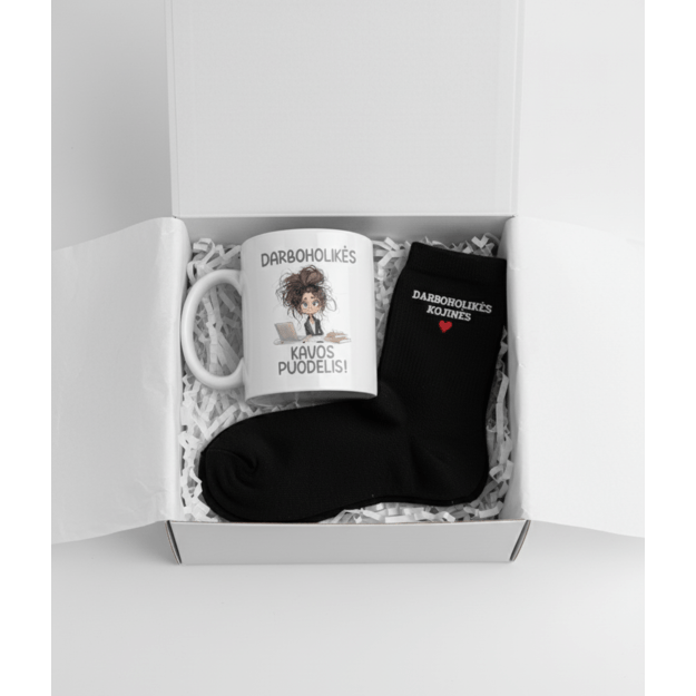 Dovanų rinkinys DARBOHOLIKĖ