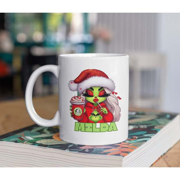 Kalėdinis puodelis KALĖDOS (SU NORIMU VARDU)