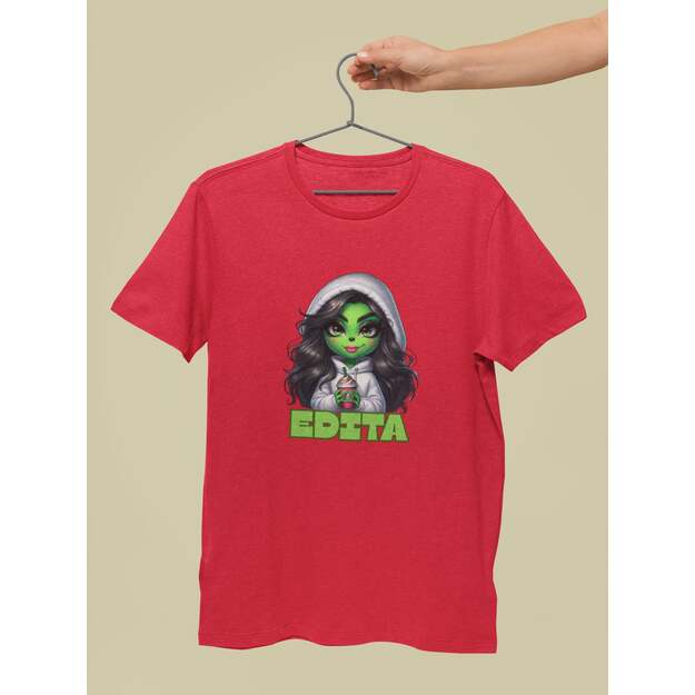 UNISEX marškinėliai KALĖDOS (SU NORIMU VARDU)