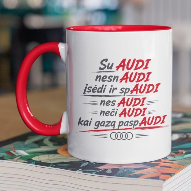 Puodelis AUDI NEČIAUDI