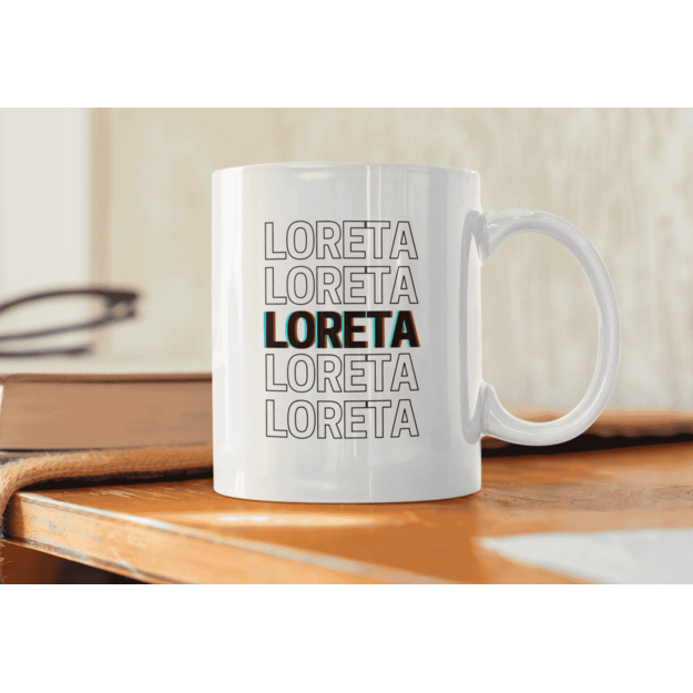 Puodelis su norimu vardu