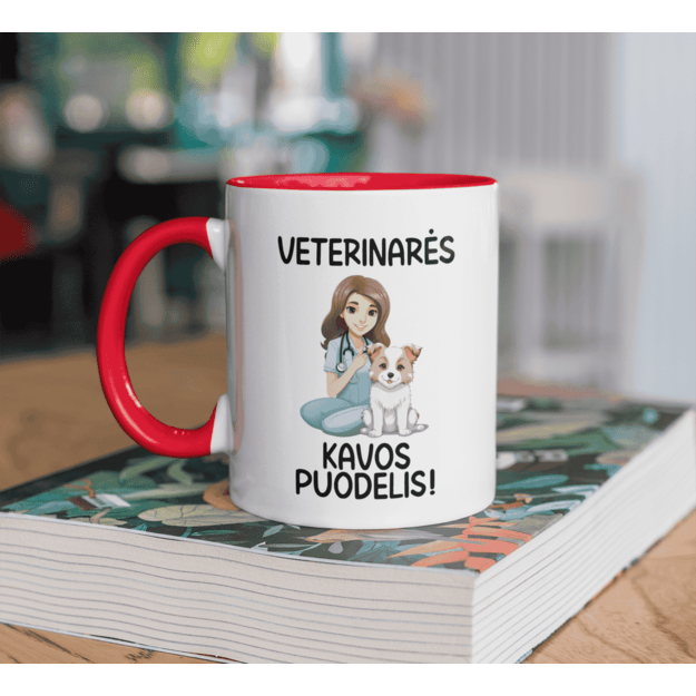 Puodelis VETERINARĖS KAVOS PUODELIS