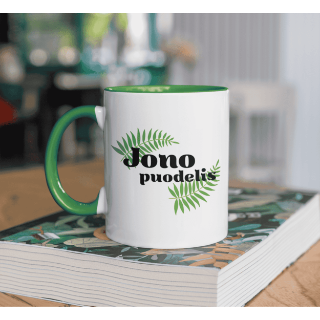 Puodelis JONO PUODELIS (VARDĄ GALIMA RINKTIS)