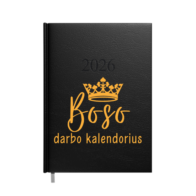 2026 m. darbo kalendorius BOSO