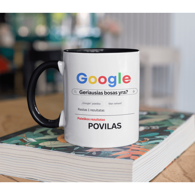 Puodelis GERIAUSIAS BOSAS YRA? (SU NORIMU VARDU)