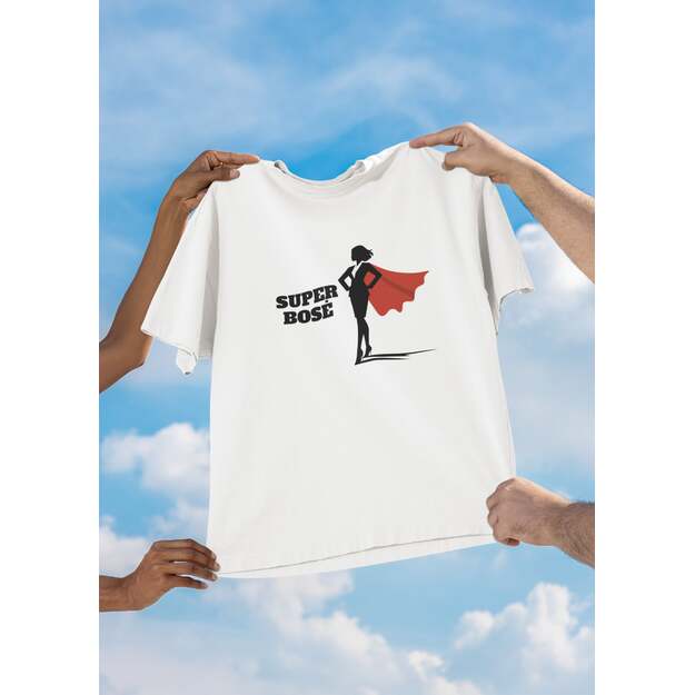 unisex marškinėliai SUPER BOSĖ