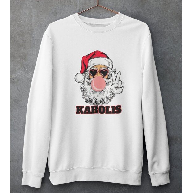 UNISEX džemperis KALĖDOS (SU NORIMU VARDU)