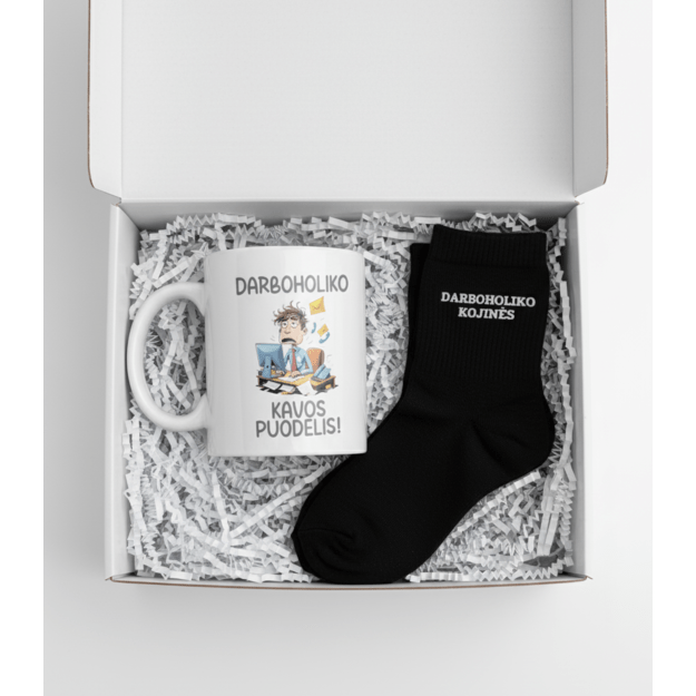 Dovanų rinkinys DARBOHOLIKAS