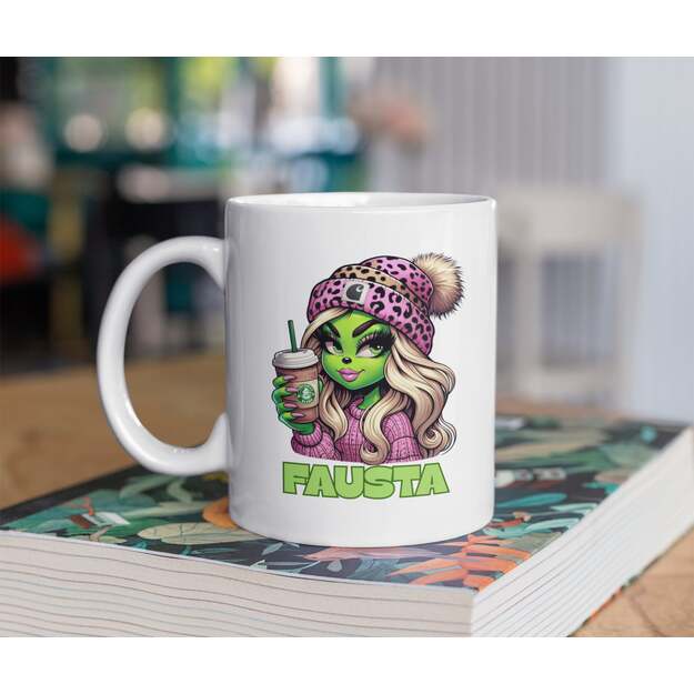 Kalėdinis puodelis KALĖDOS (SU NORIMU VARDU)