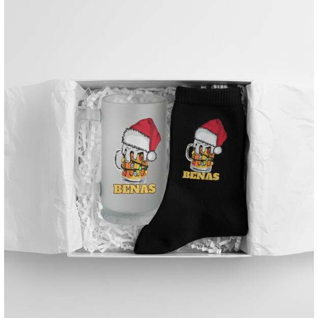 Dovanų rinkinys MERRY CHRISTMAS (SU NORIMU VARDU)