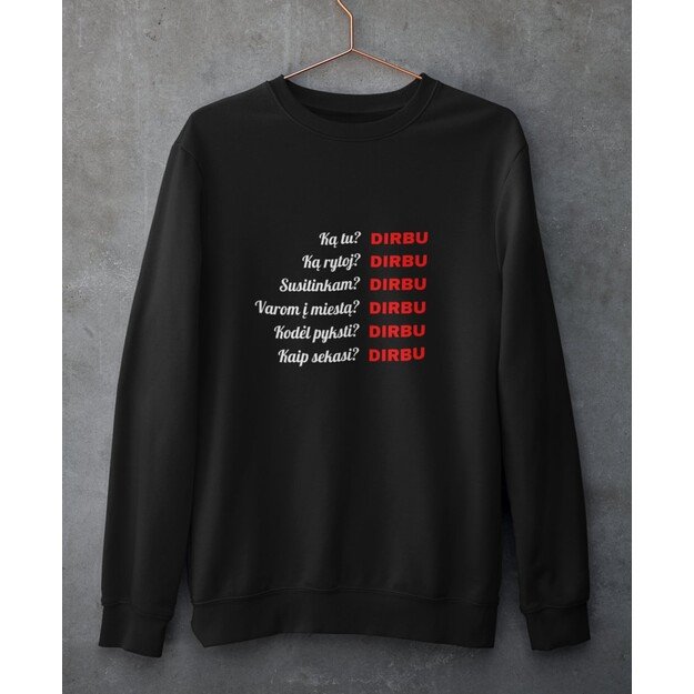 UNISEX džemperis  DIRBU