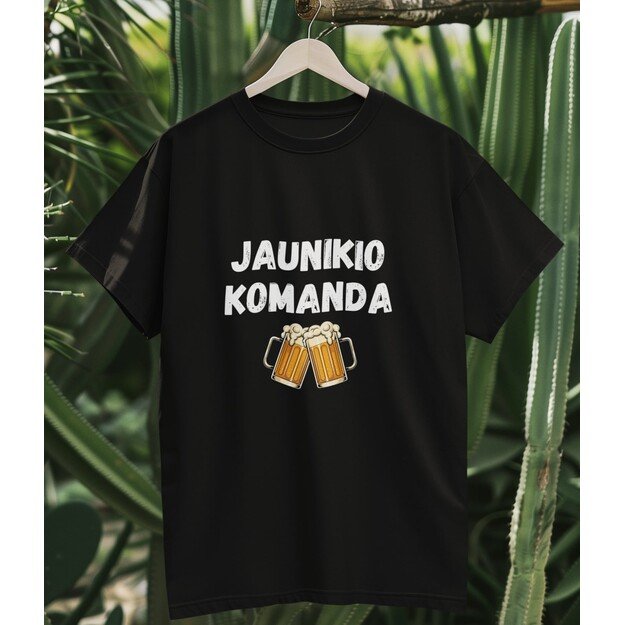 Marškinėliai JAUNIKIO KOMANDA