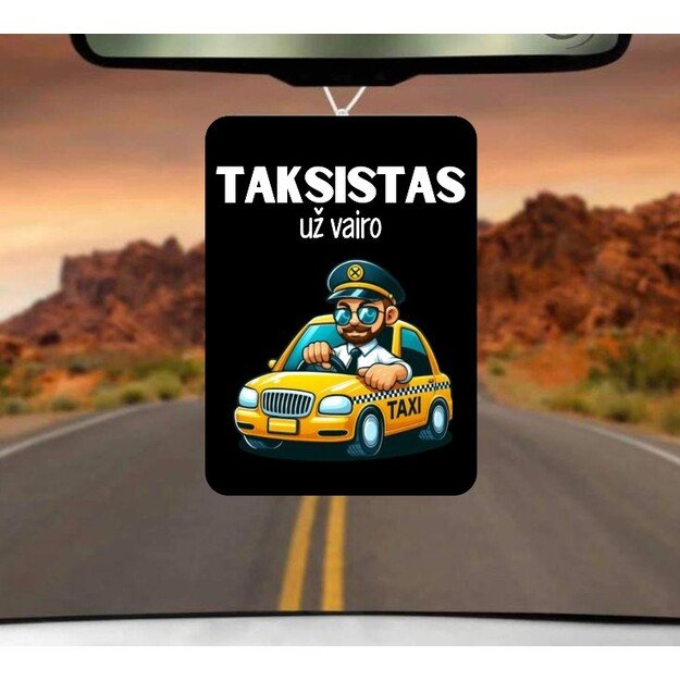 Automobilio pakabukas TAKSISTAS UŽ VAIRO