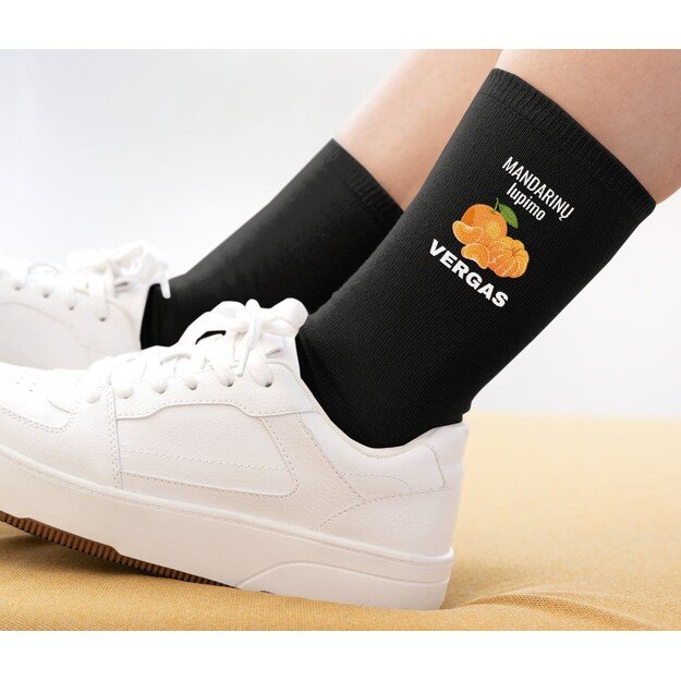 Kojinės MANDARINŲ LUPIMO VERGAS