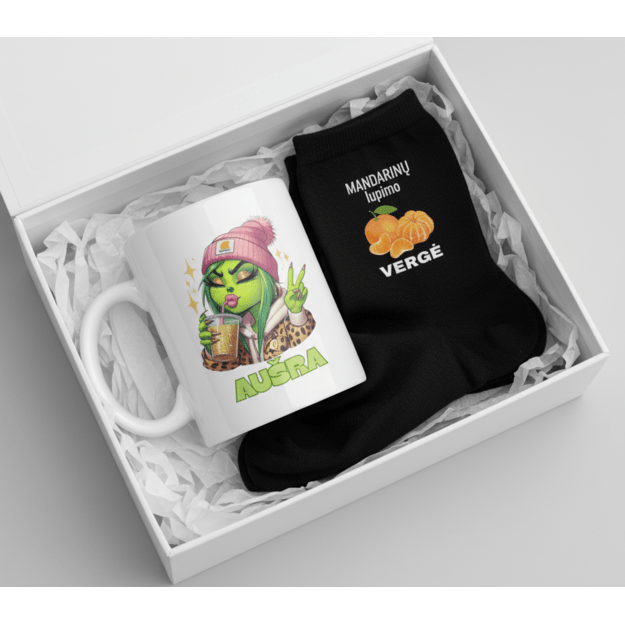 Dovanų rinkinys MANDARINŲ LUPIMO VERGĖ