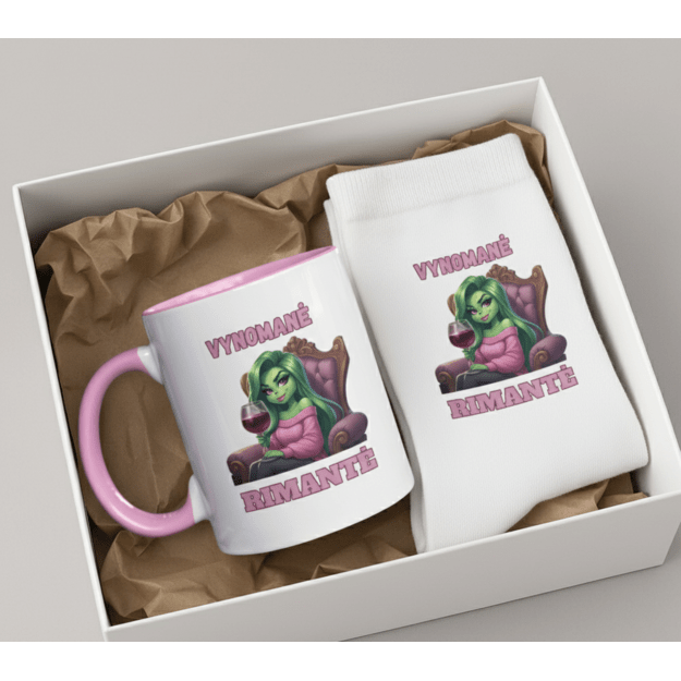 Dovanų rinkinys VYNOMANĖ (SU NORIMU VARDU)