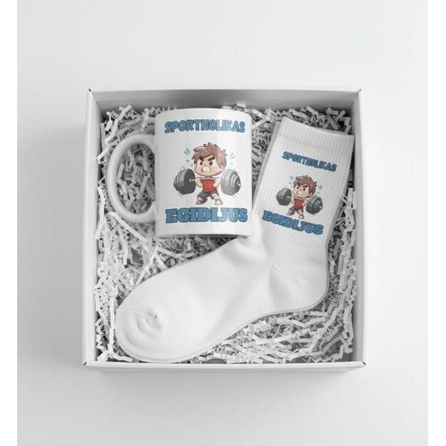 Dovanų rinkinys SPORTHOLIKAS (SU NORIMU VARDU)