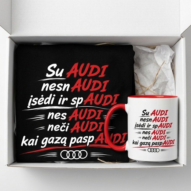 Dovanų rinkinys AUDI NEČIAUDI