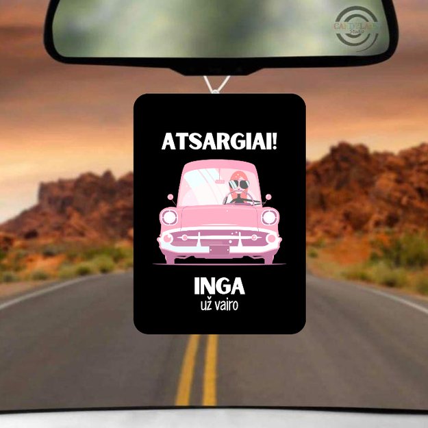 Automobilio gaiviklis ATSARGIAI INGA UŽ VAIRO! (VARDĄ GALIMA PASIRINKTI)