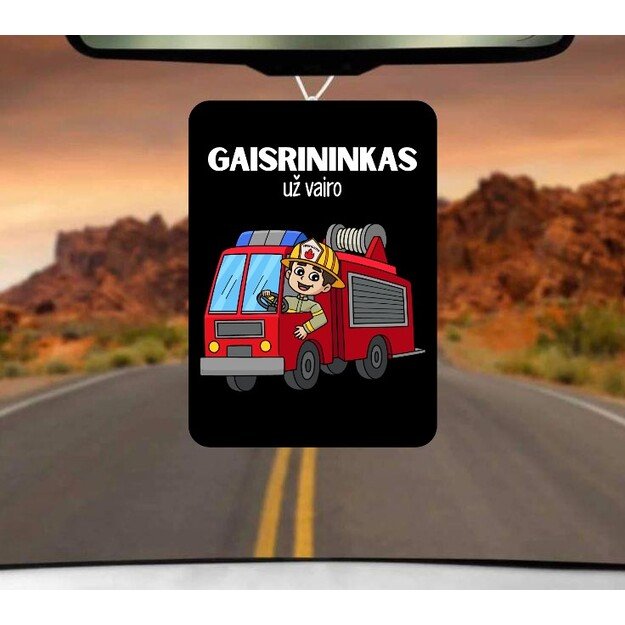 Automobilio pakabukas GAISRININKAS UŽ VAIRO