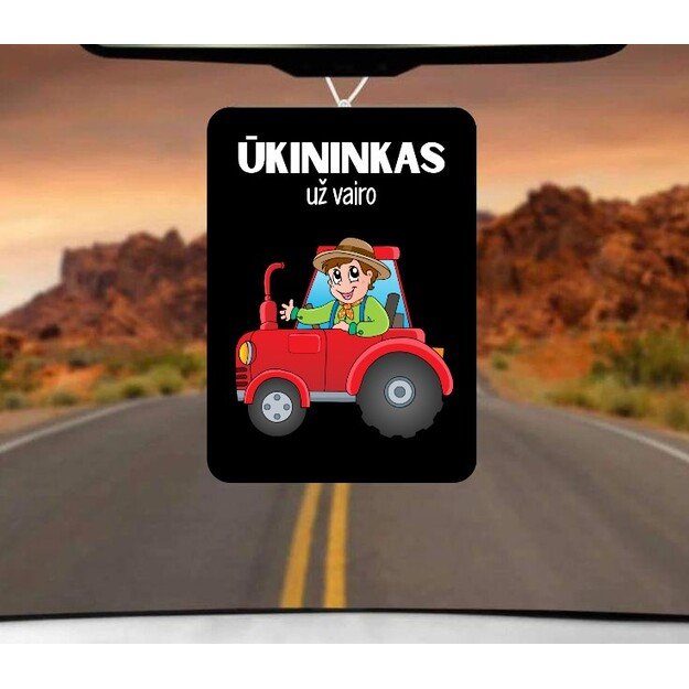 Automobilio pakabukas ŪKININKAS UŽ VAIRO