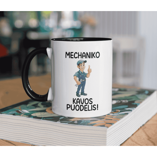 Puodelis MECHANIKO KAVOS PUODELIS