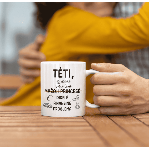 Puodelis TĖTI, AŠ VISADA BŪSIU TAVO...