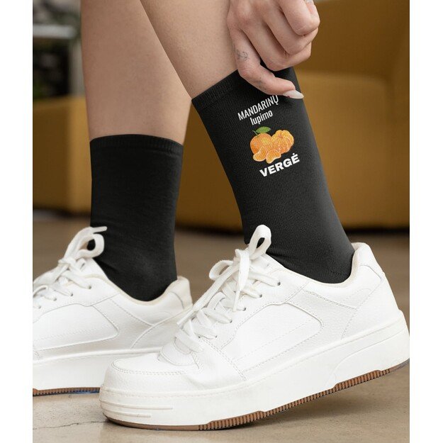 Kojinės MANDARINŲ LUPIMO VERGĖ