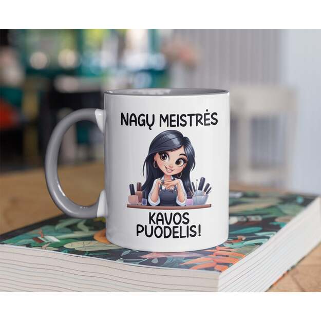 Puodelis NAGŲ MEISTRĖS KAVOS PUODELIS