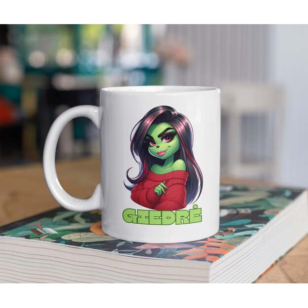 Kalėdinis puodelis KALĖDOS (SU NORIMU VARDU)