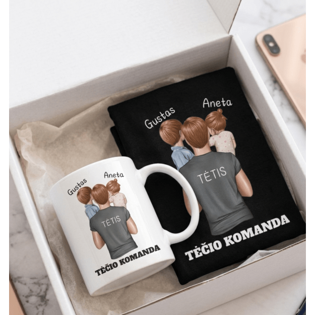 Dovanų rinkinys TĖČIO KOMANDA