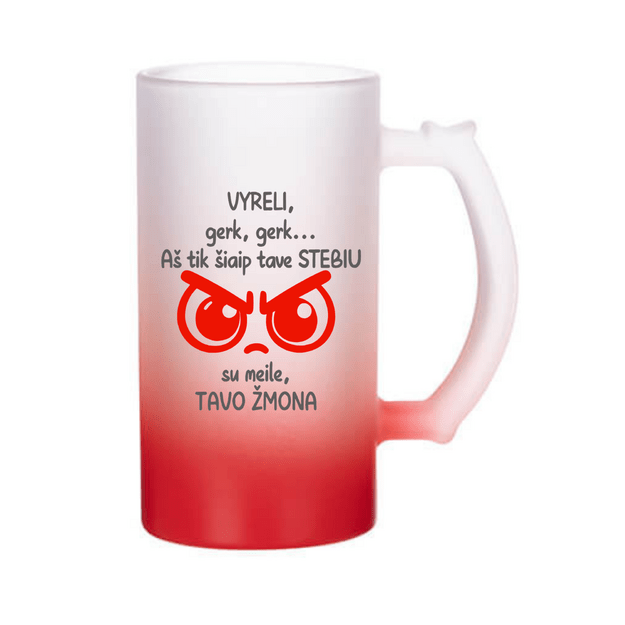 Bokalas VYRUI - NUO ŽMONOS