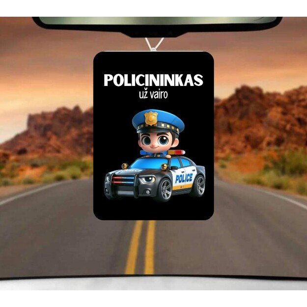 Automobilio pakabukas POLICININKAS UŽ VAIRO
