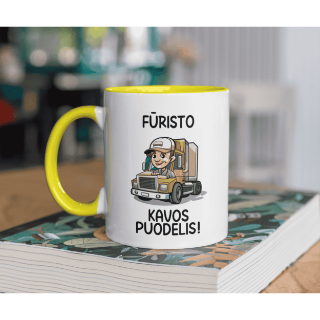 Puodelis FŪRISTO KAVOS PUODELIS