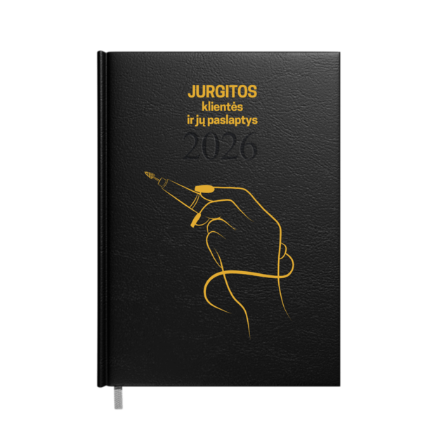 2026 m. darbo kalendorius NAGŲ MEISTRĖ (SU NORIMU VARDU)