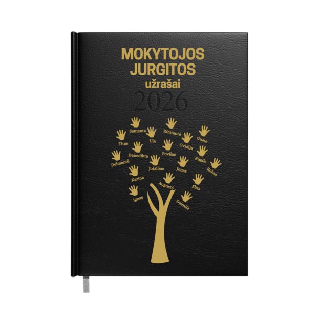 2026 m. darbo kalendorius MOKYTOJA (SU NORIMAIS VARDAIS)