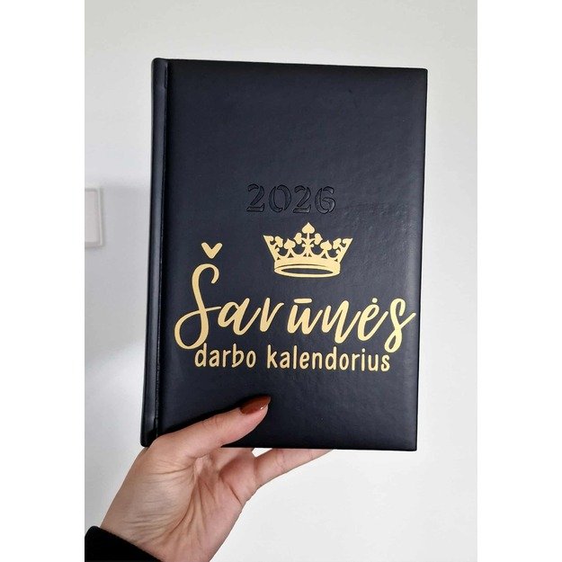 2026 m. darbo kalendorius su norimu vardu