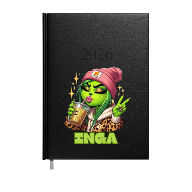 2026 m. darbo kalendorius KALĖDOS (SU NORIMU VARDU)